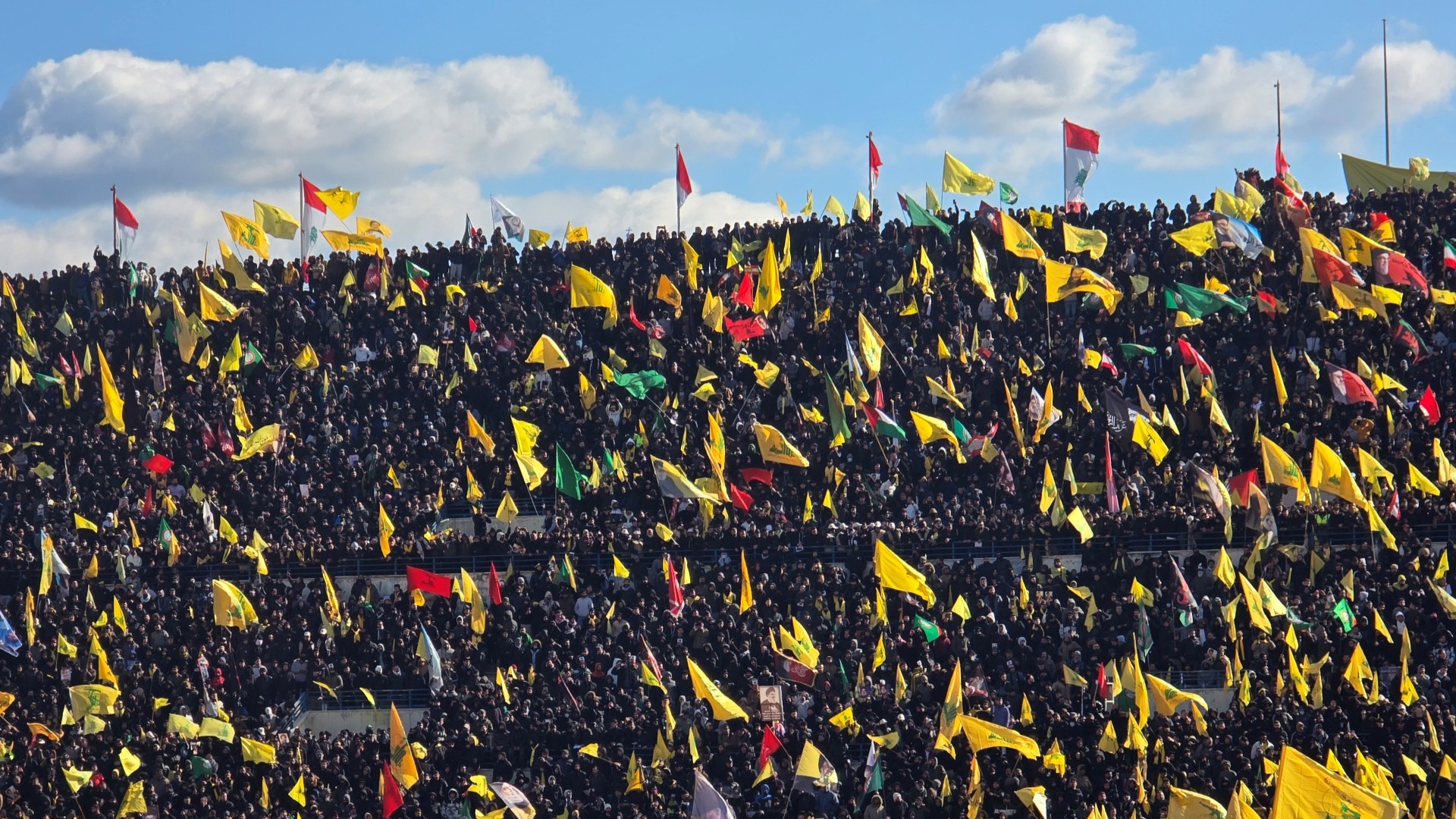 Funeral for Hezbollah’s Secretary General Brings Supporters from All Over the World