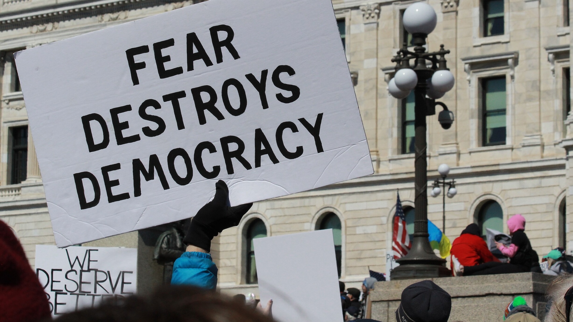 In an Environment of Fear, Federal Employees Join Massive Protests Anyway