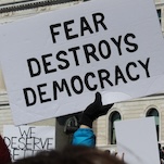 In an Environment of Fear, Federal Employees Join Massive Protests Anyway
