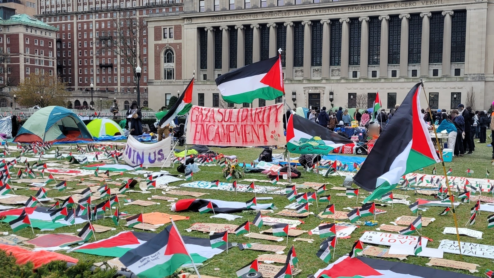 Students Protesting the Genocide in Gaza Are Losing Their First Amendment Rights