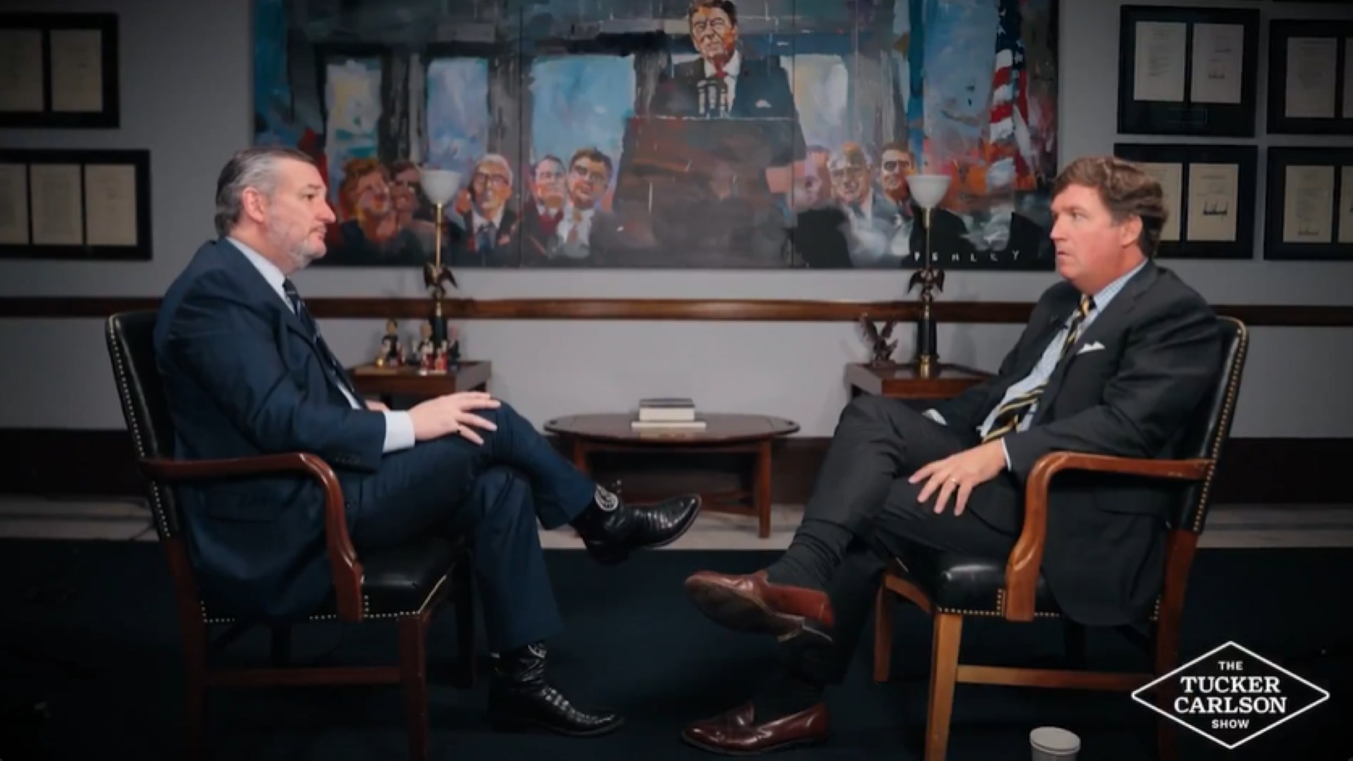 Tucker Carlson Corners Ted Cruz on Iran and Squishes Him Like a Bug