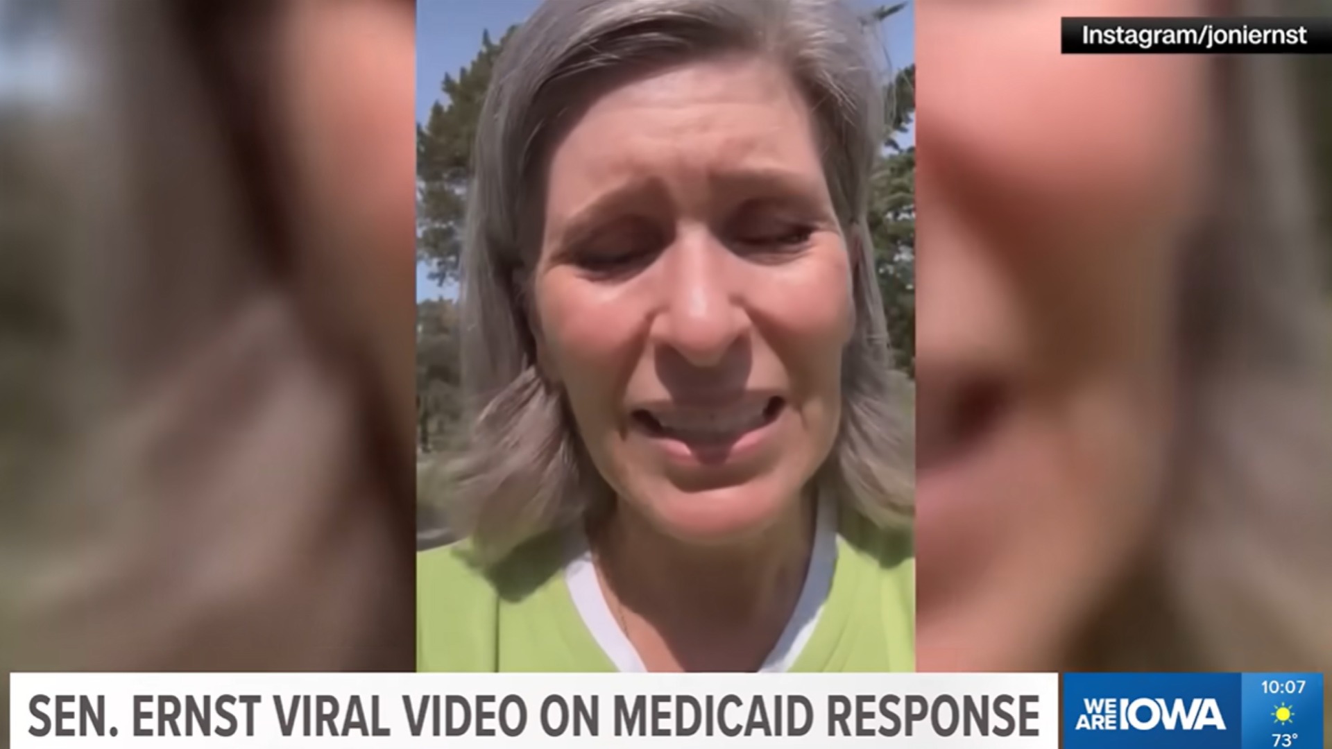 GOP Sen. Joni Ernst Posts Smug Non-Apology Over Her “We Are All Going to Die” Retort to Medicaid Cuts