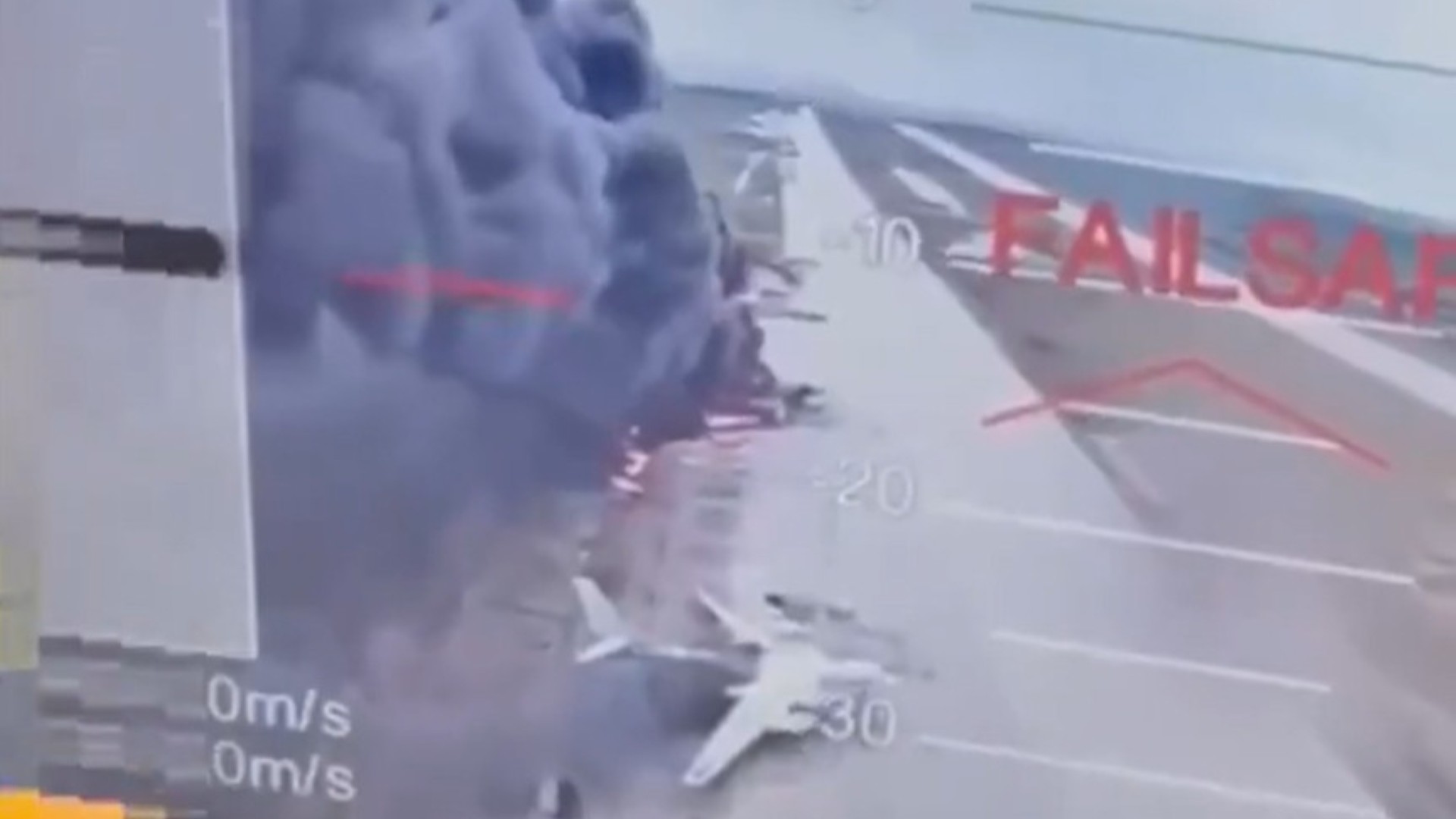 Ukraine Stages Daring Strike Inside Russia That Reportedly Destroys Over 40 of Their Heavy Bombers