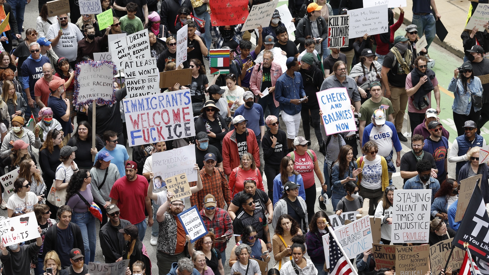 Sad Parade, Enormous Protests: Trump Responds to Nationwide Rebuke With Blue State Immigration Crackdown