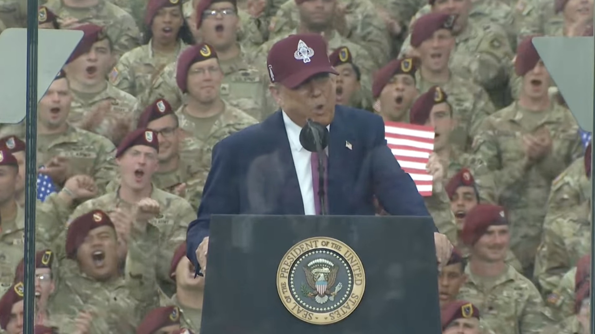 Report: Trump’s Fort Bragg MAGA Rally Sorted Soldiers for Appearance and Political Beliefs