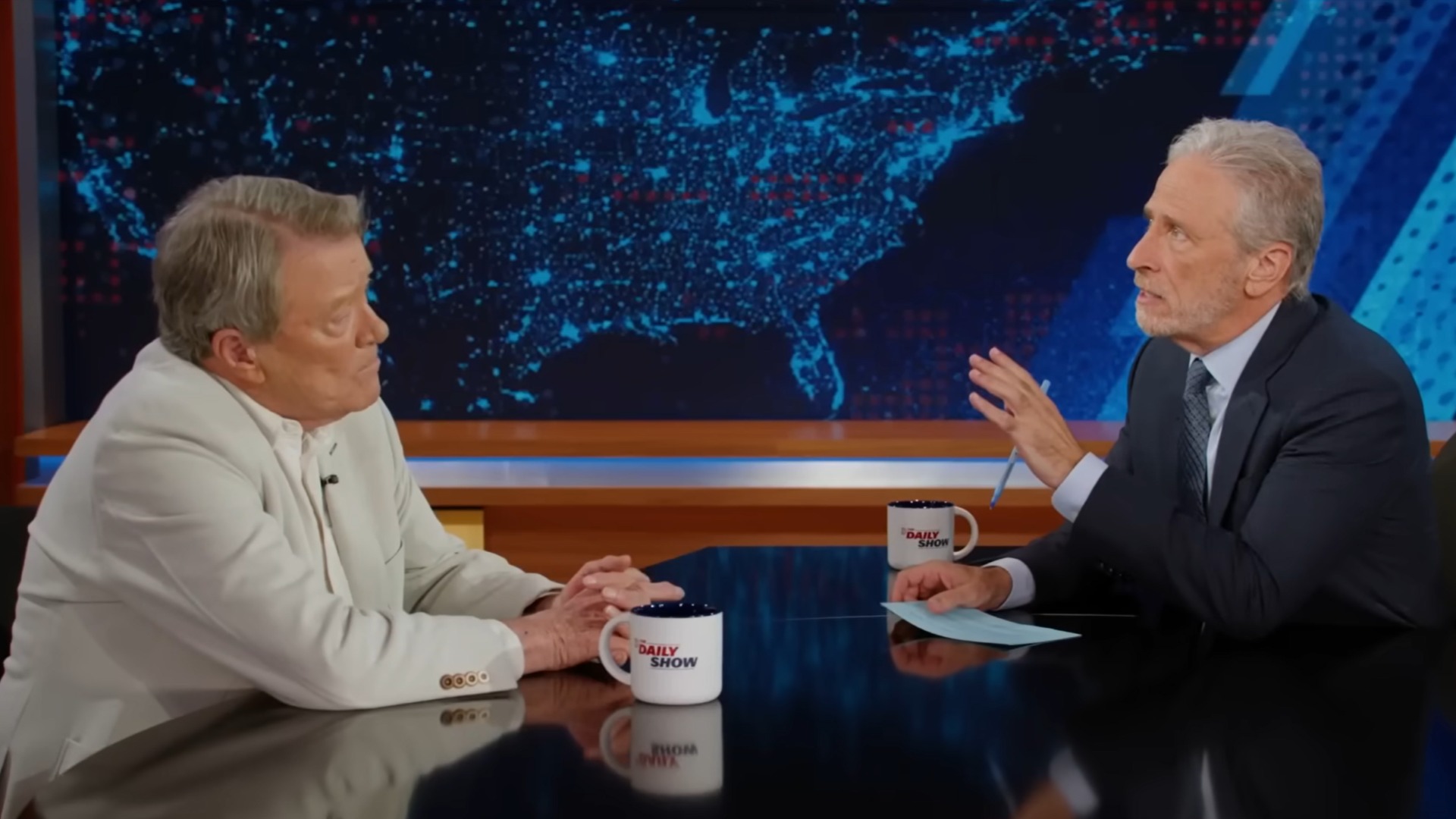 Is Jon Stewart In Paramount’s Crosshairs Following The 60 Minutes Settlement?