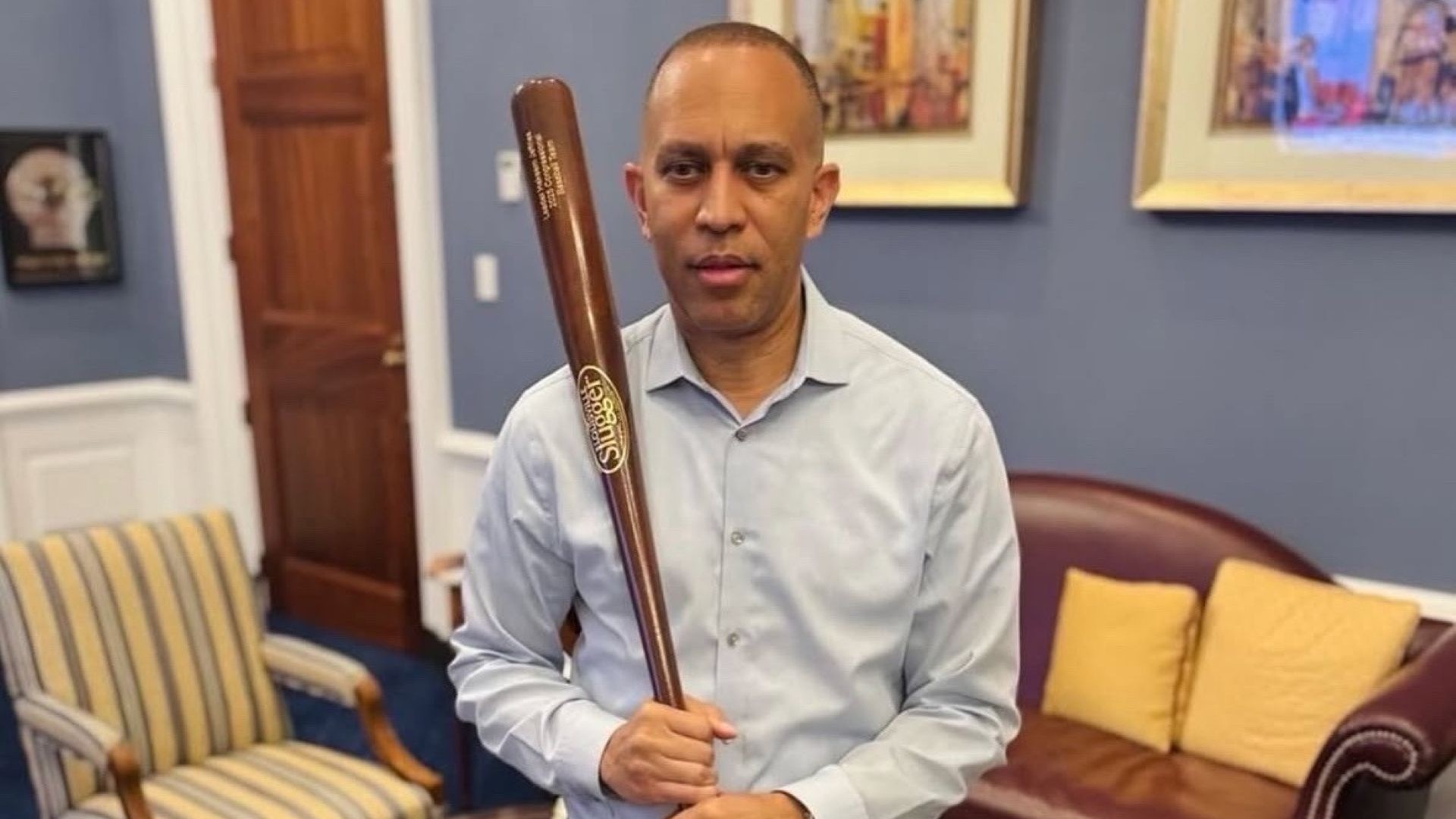 Does Hakeem Jeffries Know How to Swing a Baseball Bat? A Splinter Investigation