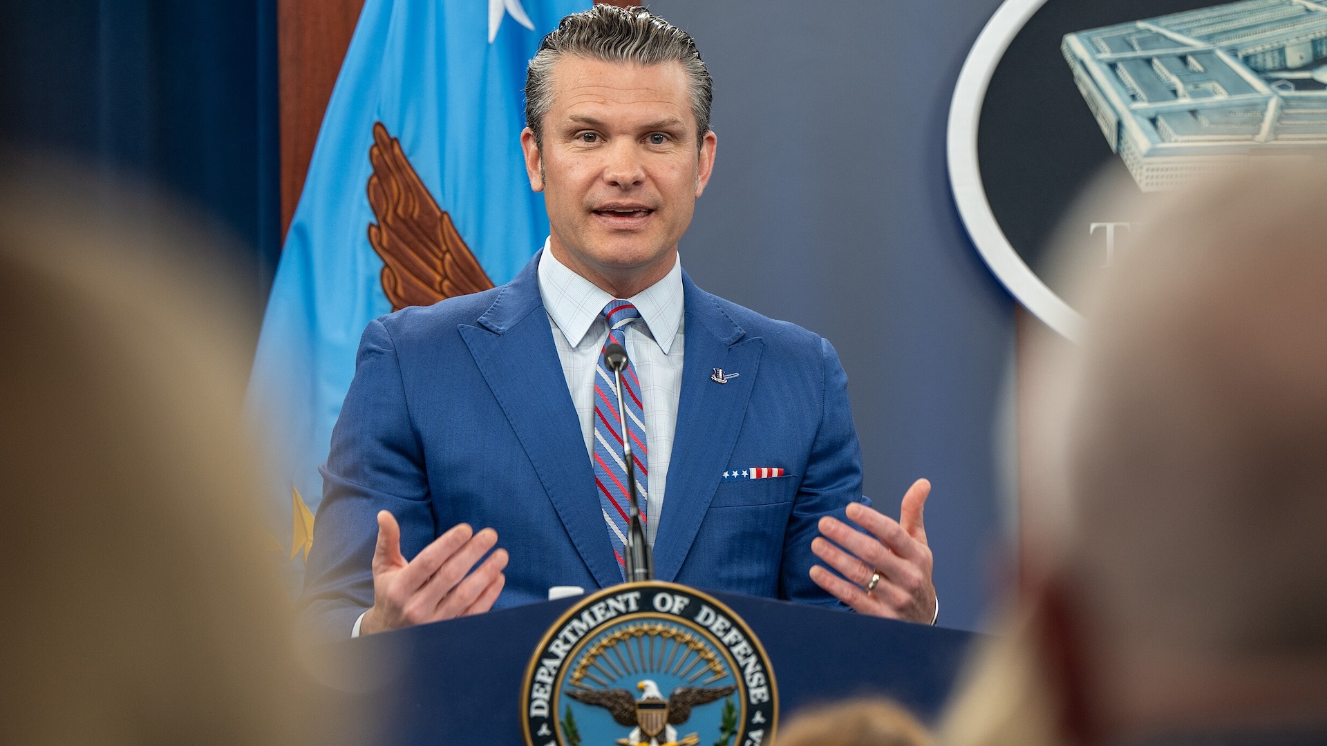 ‘Why Don’t You Tell Me’: Trump Gets His Hegseth News From the Press Like the Rest of Us
