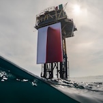 World-Famous Artist Helps Greenpeace 'Butcher' a Shell Offshore Gas Rig