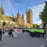 On the Ground at London’s Latest Mass-Arrest Spectacle