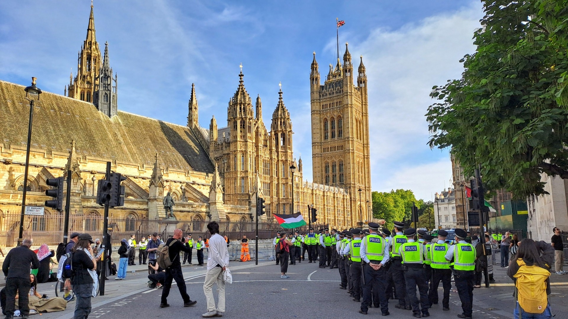 On the Ground at London’s Latest Mass-Arrest Spectacle