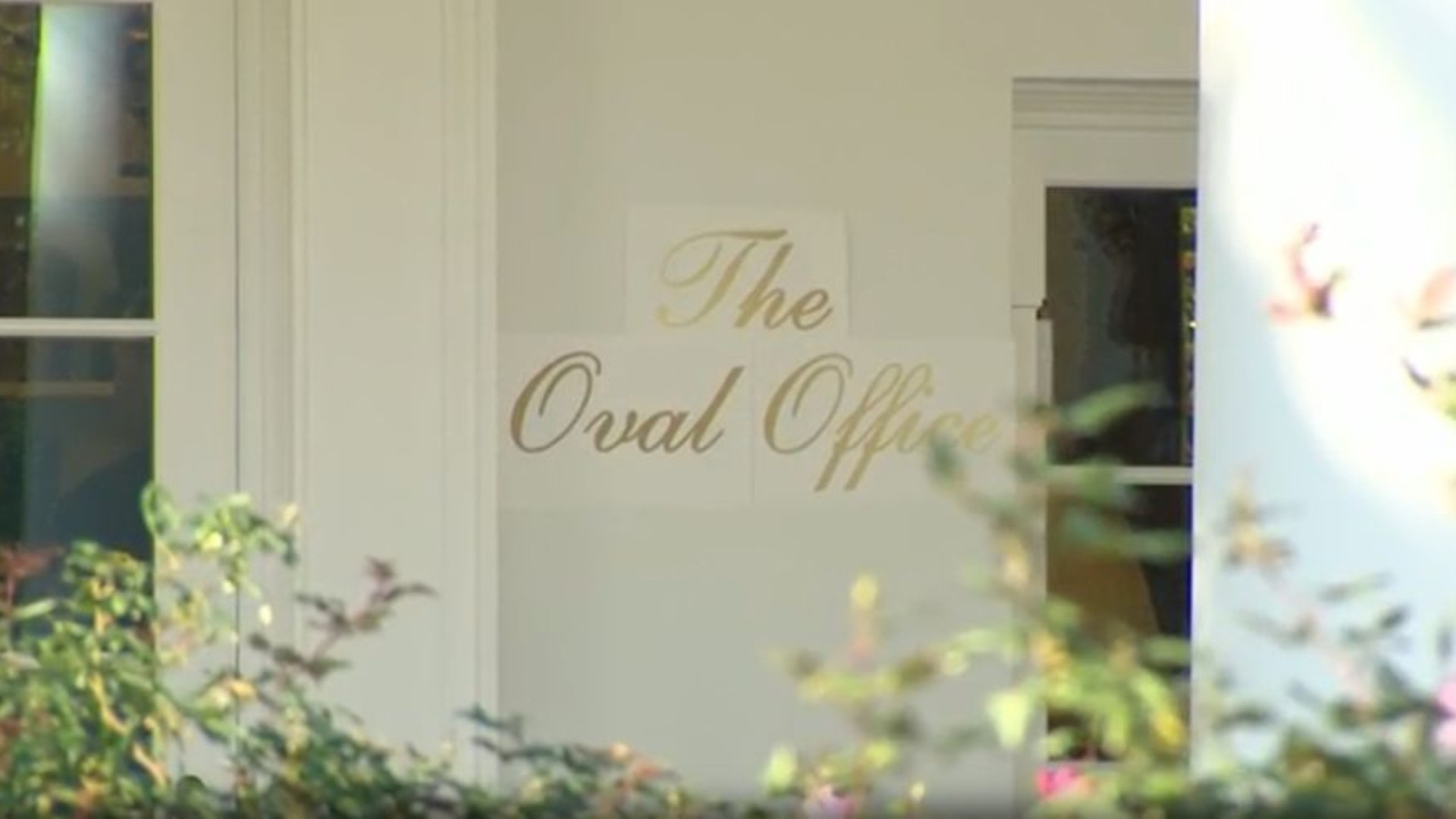 …Why Is There a “The Oval Office” Sign Outside The Oval Office?