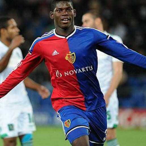 Basel’s Breel Embolo Scores Beautiful One-Touch Volley