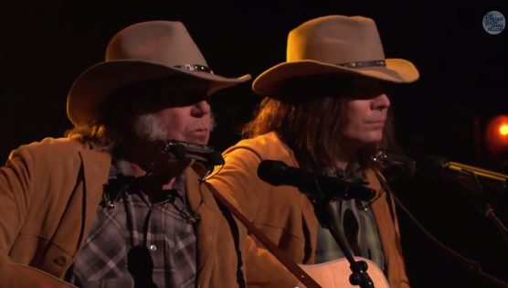Watch Neil Young Duet with Jimmy Fallon on “Old Man”