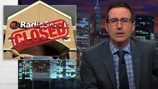 Watch John Oliver Give a NSFW Farewell to RadioShack
