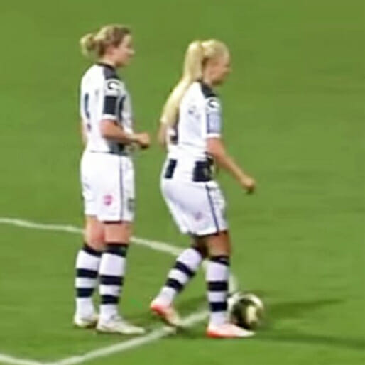 The Best Free Kick Goal You'll See All Year, Courtesy of Notts County Ladies