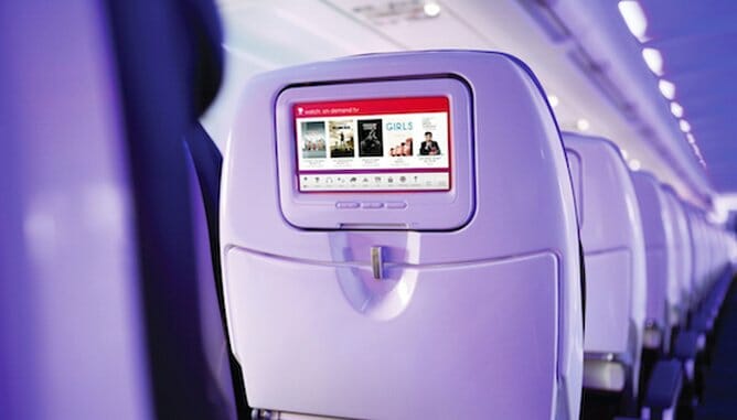 Virgin America’s New Entertainment System Will Make You Not Want to Get Off the Plane