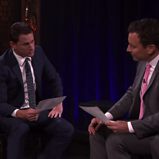Channing Tatum and Jimmy Fallon Perform Magic Mike, as Envisioned by 8 and 6 Year Olds