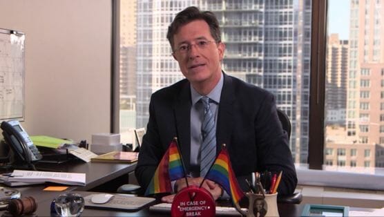 Watch Stephen Colbert Celebrate Gay Marriage