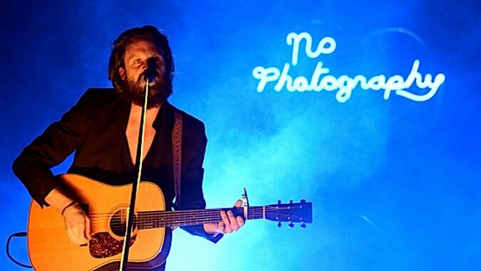 Watch Father John Misty’s Solemn, Sprawling Cover of Arcade Fire’s “The Suburbs”