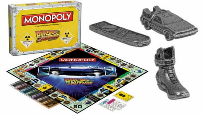 Here’s Our First Look At Monopoly’s Back to the Future Trilogy Edition