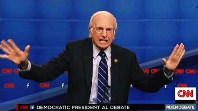 Watch Larry David Play Bernie Sanders on SNL