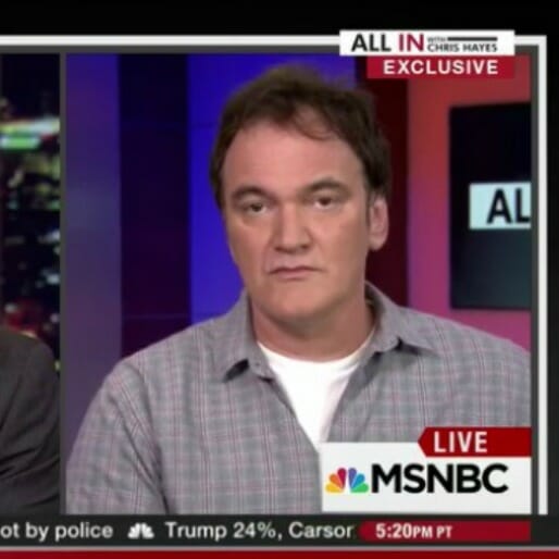 Quentin Tarantino Responds to Police Boycott of his Films on MSNBC