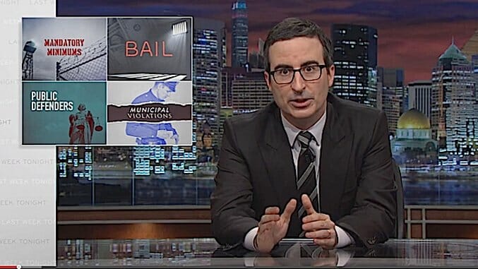 Watch John Oliver Discuss the Problems with Prisoner Re-Entry into Society