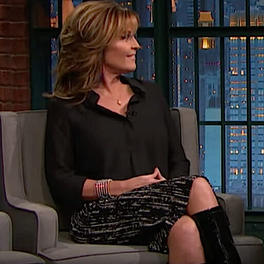 Sarah Palin and Louis C.K. Have a Really Weird Thing Going
