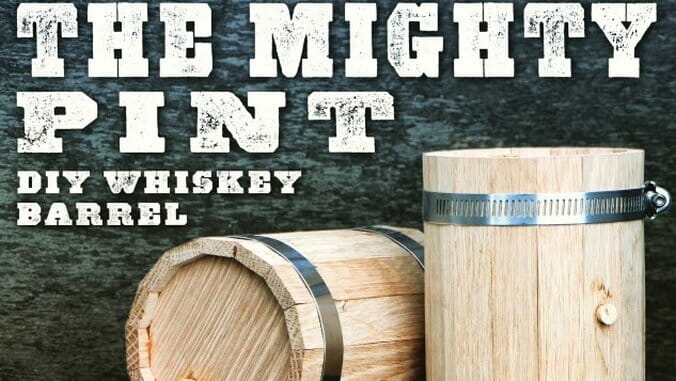 Mighty Pint: The Age-Your Own Spirit Mini-Barrel
