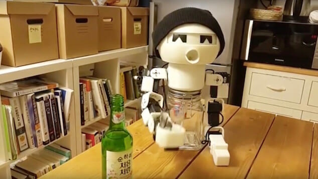 Robot Drinky: A Robot Drinking Buddy