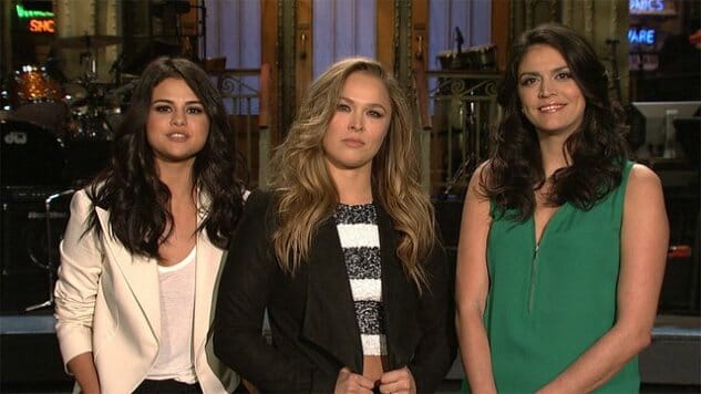SNL: “Ronda Rousey / Selena Gomez”