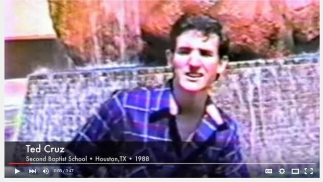 A Teenage Ted Cruz Reveals His Aspirations in High School Video
