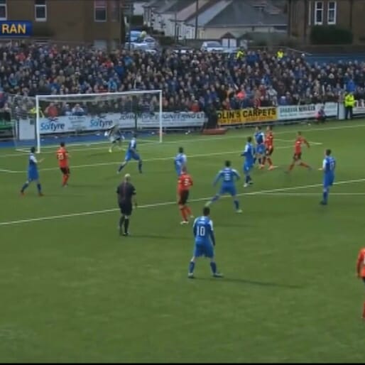 Watch: Rangers' Kenny Miller Scores A Gorgeous Dipping Volley Goal