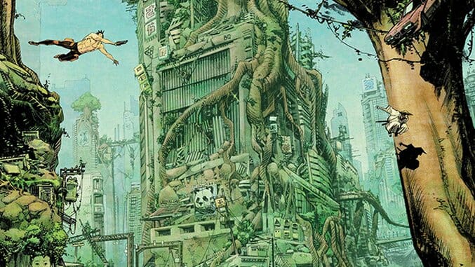 State of the Art: Sean Gordon Murphy Crafts Dystopian Sci-Fi Chaos and Jungle Havens in Tokyo Ghost