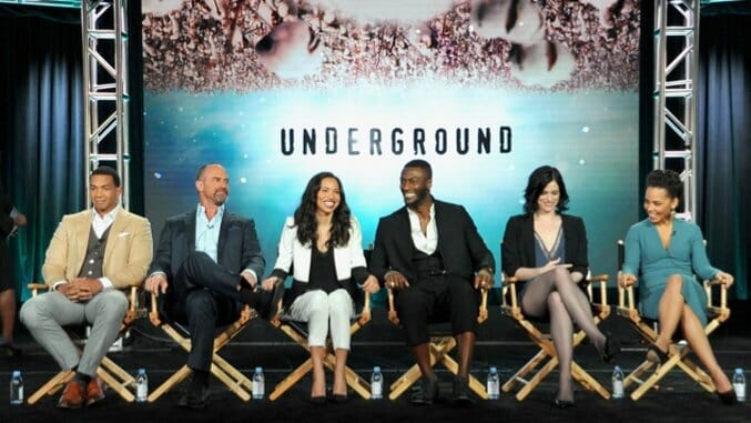The Cast of Underground Talks About Tonight’s New Show