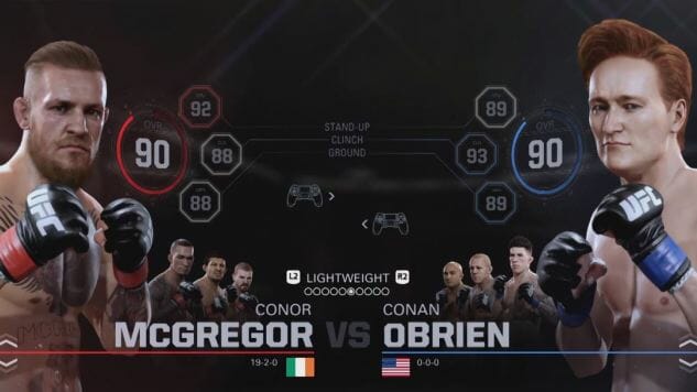 Conan O’Brien Takes on Conor McGregor in the Latest Clueless Gamer