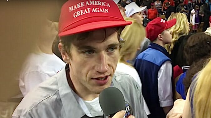 An Interview with Late Night Writer and Vine Legend Conner O’Malley, On His Trump Rally Video