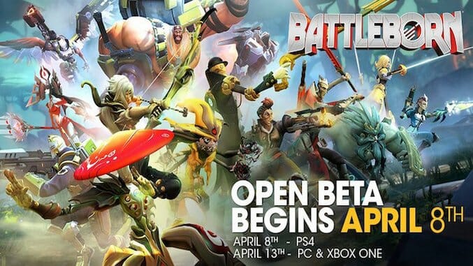 2K and Gearbox Software Announce Battleborn‘s Episodic Open Beta