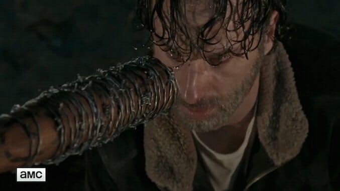 Now You Can Watch Negan’s Game Of Eeny Meeny Miny Moe Over And Over Again Online