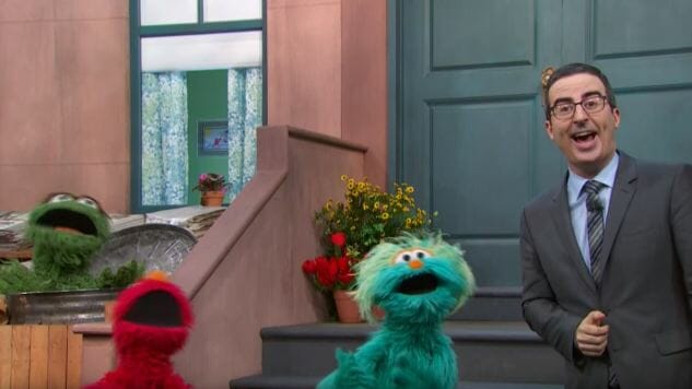 John Oliver Visits Sesame Street to Talk About Lead Poisoning