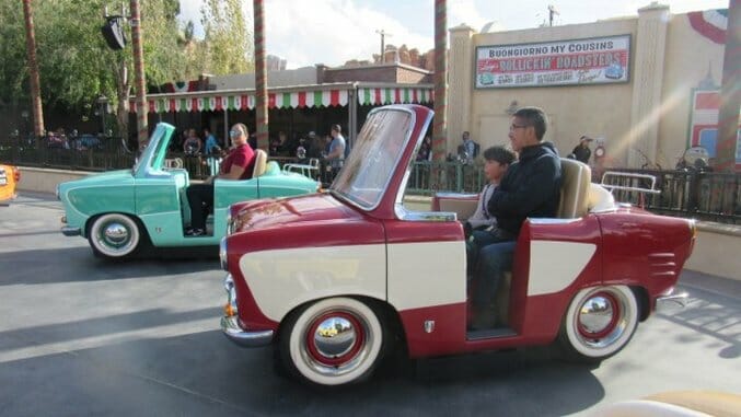 Disney’s Newest Ride: Luigi’s Rollickin’ Roadsters