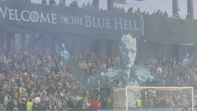Watch: Sporting KC Fans Show Off Tifo Inspired By Game Of Thrones