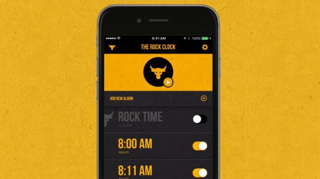The Rock Clock App (iOS): Do You Smell What The Clock is Cooking?