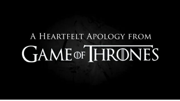 Game of Thrones Creators Offer “Heartfelt Apology” for Sunday’s Episode