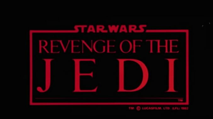 Watch Revenge of the Jedi Trailer Excavated From Academy Archive