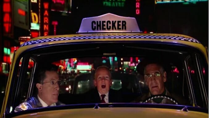 Watch Stephen Colbert and Scott Bakula Try to Stop Young Donald Trump Via Quantum Leap