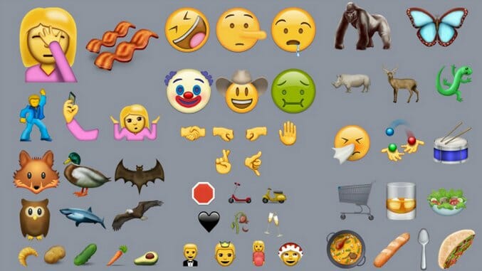 There are 72 New Emojis, Including Avocado, Facepalm, Fingers Crossed and Selfie