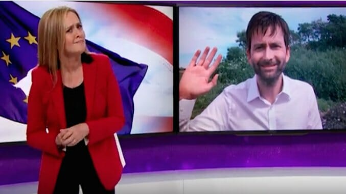 Watch Samantha Bee Take Down Brexit with Help from David Tennant
