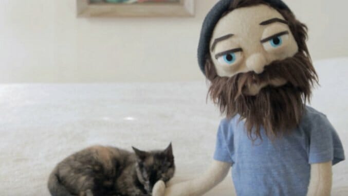 Aesop Rock Transforms into a Puppet, Co-Stars with Kitten in Delightful “Kirby” Video